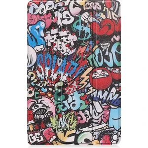 Lenovo Tab P11 Gen 2 Graffiti Için Deri Akıllı Tablet Kılıf (Yurt Dışından)