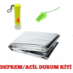 Termal Battaniye Deprem/ilkyardım Çantası Için Acil Durum Battaniyesi
