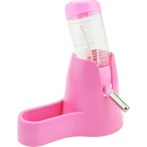125ML Hamster Özel Plastik Içme Çeşme Evcil Hayvan Tedarikçileri (Pembe) (Yurt Dışından)