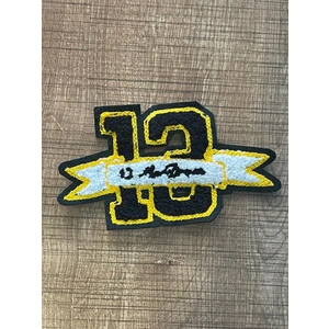 Gönülden Tasarım 15X8 cm Dokuma 13 Rakamlı Aplike Arma Yama Apolet Dikiş Aksesuarı
