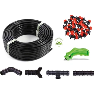 400 mt  Damlama Borusu Deliksiz - 16 mm Set