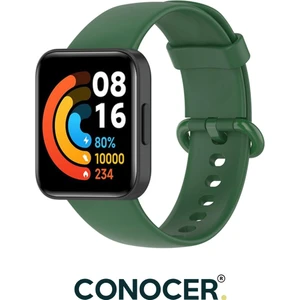 Xiaomi Redmi Watch 2 Lite Uyumlu Kordon Akıllı Saat Bileklik Kordonu Silikon Kayış