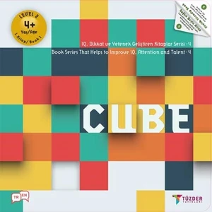 CUBE (4+ Yaş) - IQ, Dikkat ve Yetenek Geliştiren Kitaplar Serisi