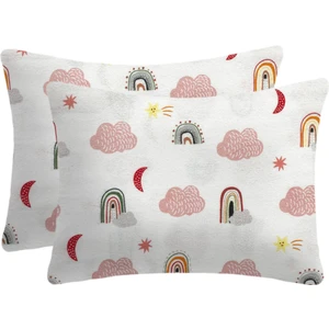 Lief Home Flanel ( Pazen ) Bebek Yastık Kılıfı | 35X45 ( 2 Adet )