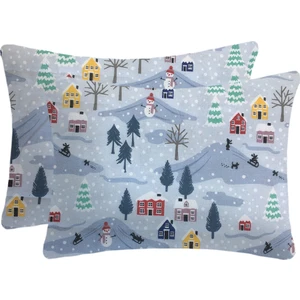 Lief Home Flanel ( Pazen ) Fermuarlı Bebek Yastık Kılıfı | 35X45 ( 2 Adet )