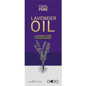 %100 Saf Lavanta Yağı 15 ml (3 Başlıklı Özel Kutu)