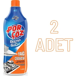 Yağçöz Ekstra Güçlü Yağ Çözücü 2 Litre Lt Çamaşır Suyu Katkılı (1+1)
