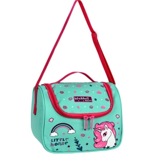 Lisanslı Little Horse Mint Yeşili Desneli Beslenme Çantası