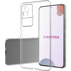 Xiaomi Poco F4 Kamera Korumalı Şeffaf Kılıf + Ekran Koruyucu