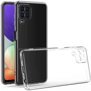 Samsung Galaxy M33 Kamera Korumalı Şeffaf Kılıf + Ekran Koruyucu