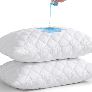 Limon Soft 2 Adet Kapitoneli Fermuarlı Su Sıvı Geçirmez Beyaz Yastık Koruyucu Alez Kılıf 50X70 cm