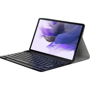 Samsung Galaxy Tab S7 Fe SM-T733 12.4 Inch Tablet Bluetooth Klavyeli Standlı Kılıf - Bkk4