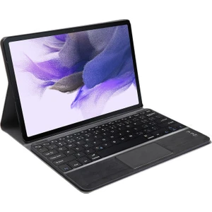 Samsung Galaxy Tab S7 Fe SM-T733 12.4 Inch Tablet Bluetooth Touchpad Klavyeli Kılıf - Bkk5