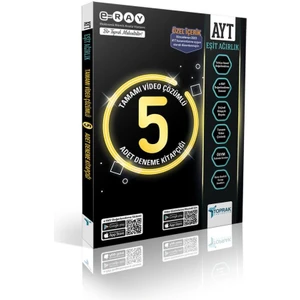 Toprak Yayıncılık Toprak 2023 Ayt Eşit Ağırlık 5'li Deneme