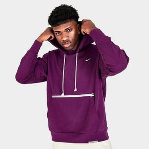 Sportswear Basketbol Issue Erkek Bordo Kapüşonlu Sweatshirt CV0864-610