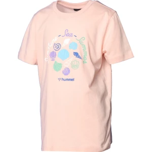 Baskılı Turuncu Kız Çocuk T-Shirt 911700-3601 Hmlsakura T-Shırt S/s