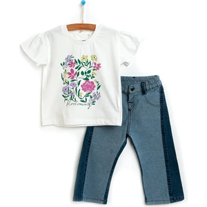 Botanical Garden Tshirt - Pantolon Kız Bebek