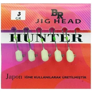 Br Jig Head - Hunter 3gr Green Uv Glow