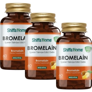 Shiffa Home Bromelain 60 Tablet x 3 Adet