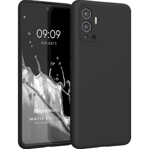Matte Silicone Infinix Hot 12 Kılıf Siyah