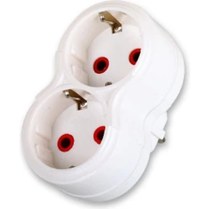 Fetih İkili Topraklı Fişli Priz