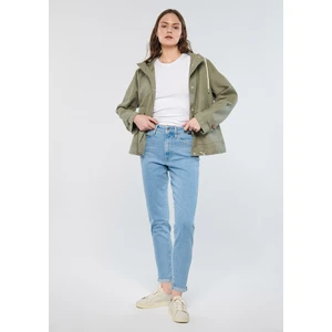 Kadın Star Açık Mavi Gold Shape Jean Pantolon 101077-80984