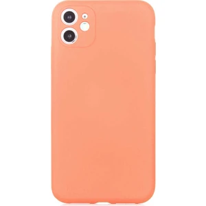 Case 4u iPhone 11 Kılıf Kamera Korumalı Içi Kadife Logosuz Mara Lansman Silinebilir Kılıf Turuncu