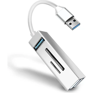 USB 3.0 Çoğaltıcı Hub Kart Okuyuculu 5in1 USB Otg Sd/tf - AL3573