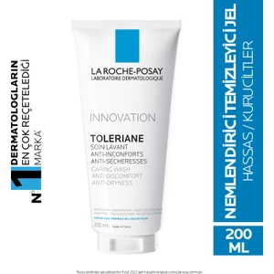 La Roche-Posay Toleriane Carıng Krem Temizleyici Kuru/Hassas Ciltler 200Ml