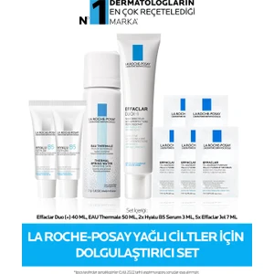 La Roche-Posay Yağlı Ciltler Için Dolgunlaştırıcı Cilt Bakım Seti