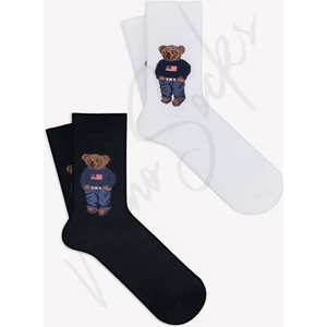 Mono Socks 2'li Teddy Bear Çorap