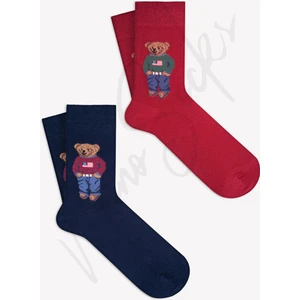 Mono Socks 2'li Teddy Bear Çorap