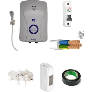 Ideal Elektrıklı Şohben 8 mt Kablolu Orjınal Set