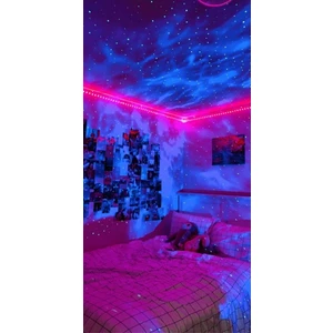 Starry Projektör Hoparlör Gece Lambası