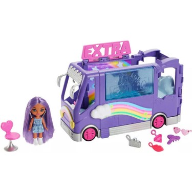 Barbie Extra Mini Mini Tur Otobüsü Oyun Seti Renkli Fiyatı