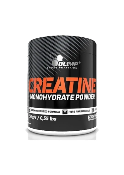 Creatine Monohydrate Powder Super Micronized 250 Gr