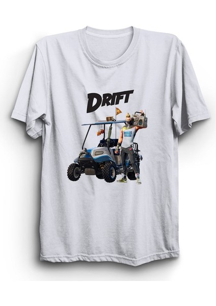 Fortnite, Drift, Game, Truck, Oyun Tişört