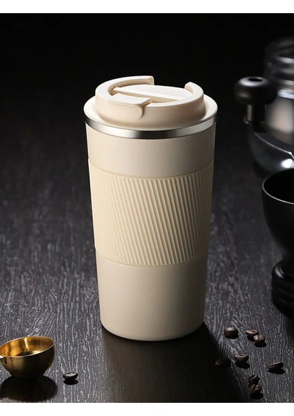 500 ml Termos Mug Kupa, Çay Kahve Kamp Termos, Çift Katmanlı Paslanmaz Çelik Araç Içi Termos modelleri