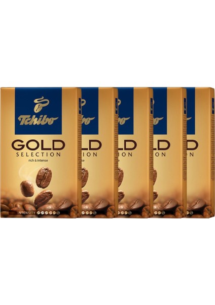 Gold Selection 250 gr 5 Li Paket Filtre Kahve