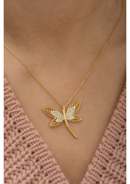 925 Ayar Gold Yusufcuk Kolye Kadın Gümüş Kolye