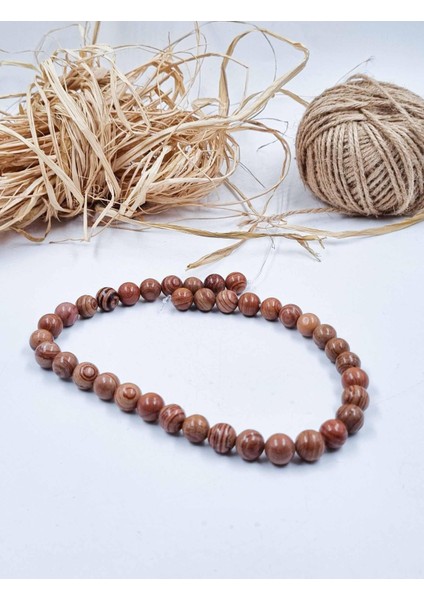 Jasper Küre Kesim 10 mm Doğal Taş Dizi
