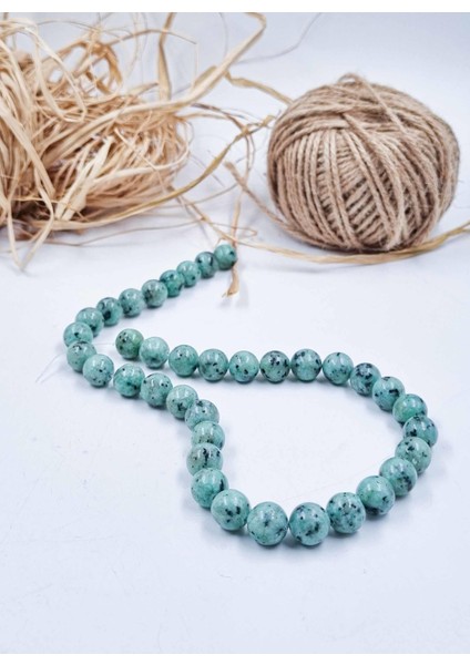 Jasper Küre Kesim 10 mm Doğal Taş Dizi