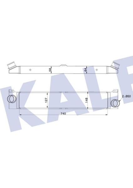 Turbo Radyatörü Ducato 3 Jumper 3 Boxer 3 06+ 2.3d 3.0d 2,0d 1347700080 343210