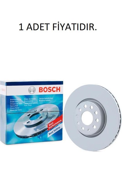 Fren Disk Ön A1 A3 Tt Leon 4 Octavia Caddy Golf Passat 0986479058 1K0615301AA