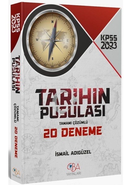2023 KPSS Tarihin Pusulası 20 Deneme