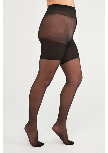 Süper Maxi Mat Büyük Beden Külotlu Çorap