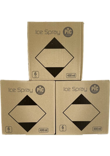 Pic Solution Soğutucu Sprey 400 ml ( Ice Sprey ) 18 Adet