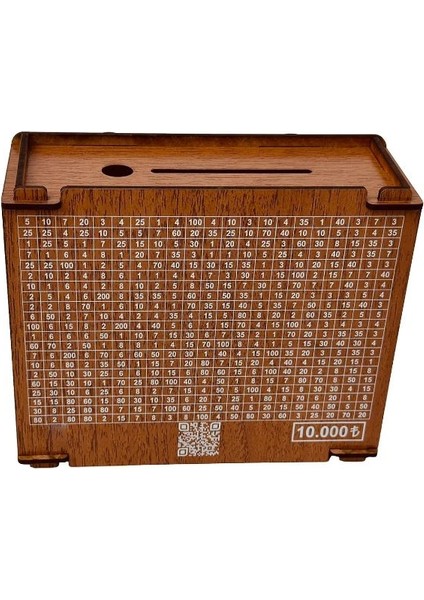 4 Adet Parabox 10.000 Tl Kumbara Para Biriktirme Hedef Kutusu