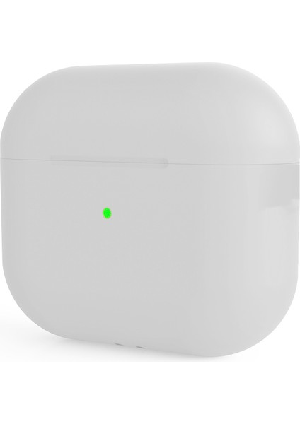 - Apple Airpods Pro 2 - Kılıf Darbelere Karşı Dayanıklı Standart Silikon Kılıf - Beyaz
