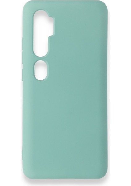 Xiaomi Mi Note 10 Pro Kılıf Silikon - Turkuaz